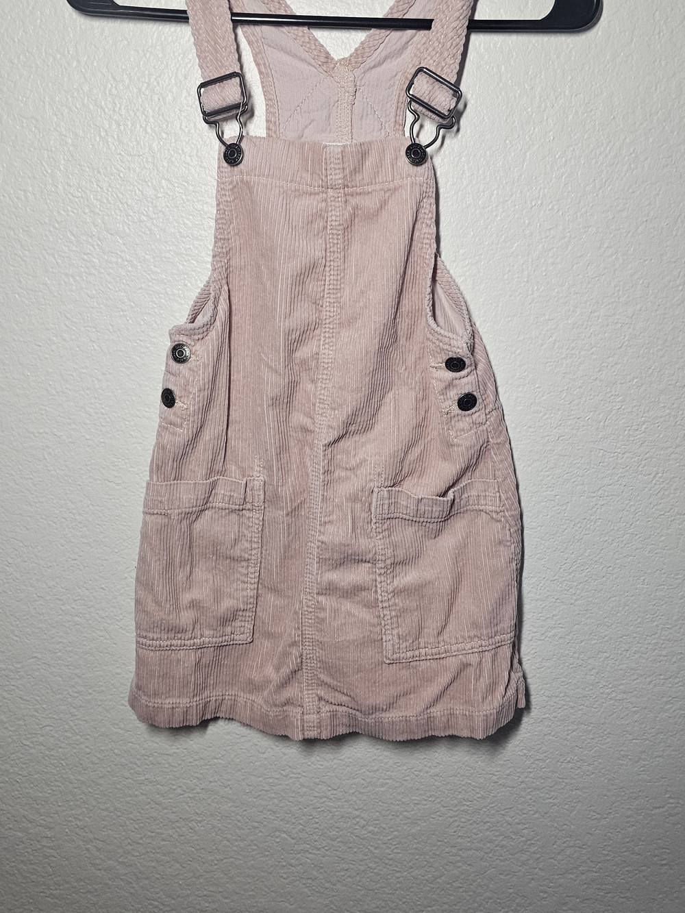 Cat & Jack Pale Pink Corduroy Pinafore Dress